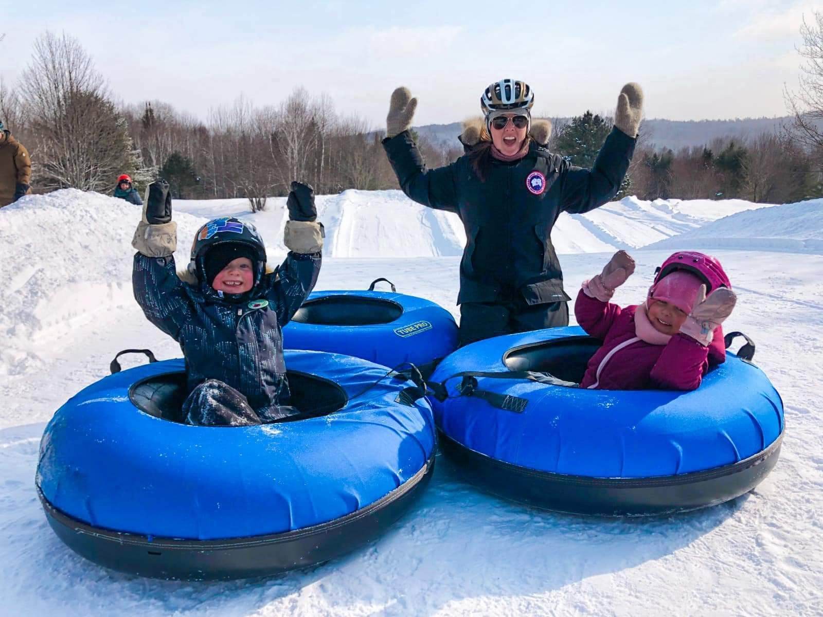 snow-tubing